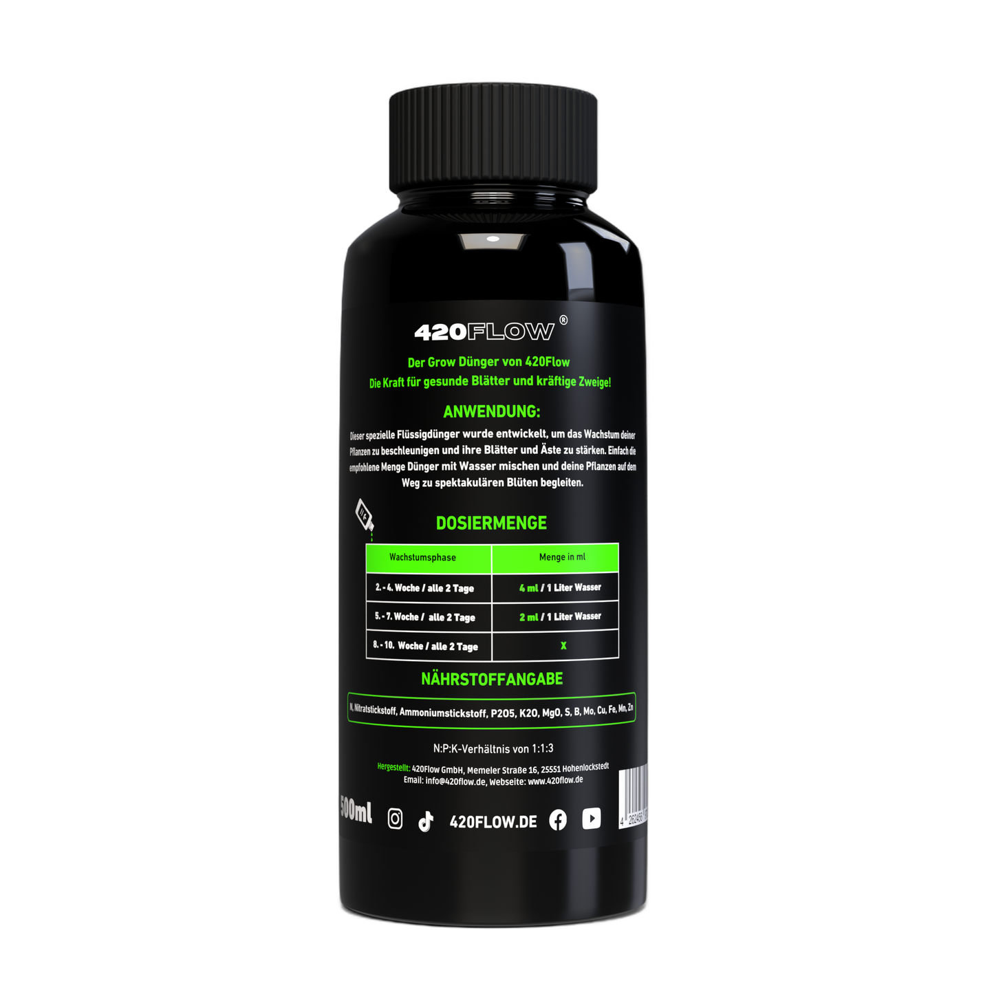 420Flow® "Der Grow Dünger" - 500ml