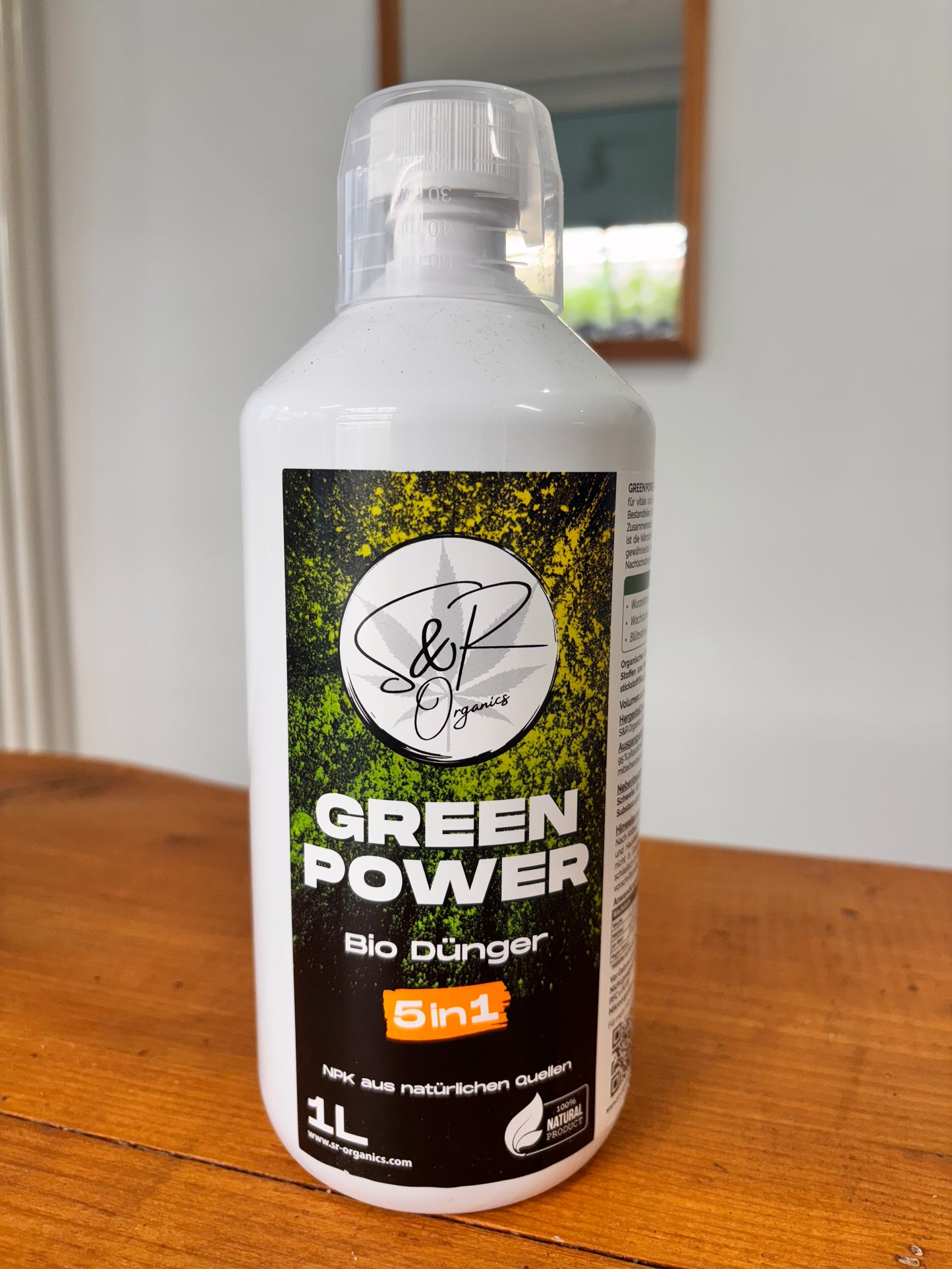S&R Organics Green Power 5in1 Bio Dünger, 1L