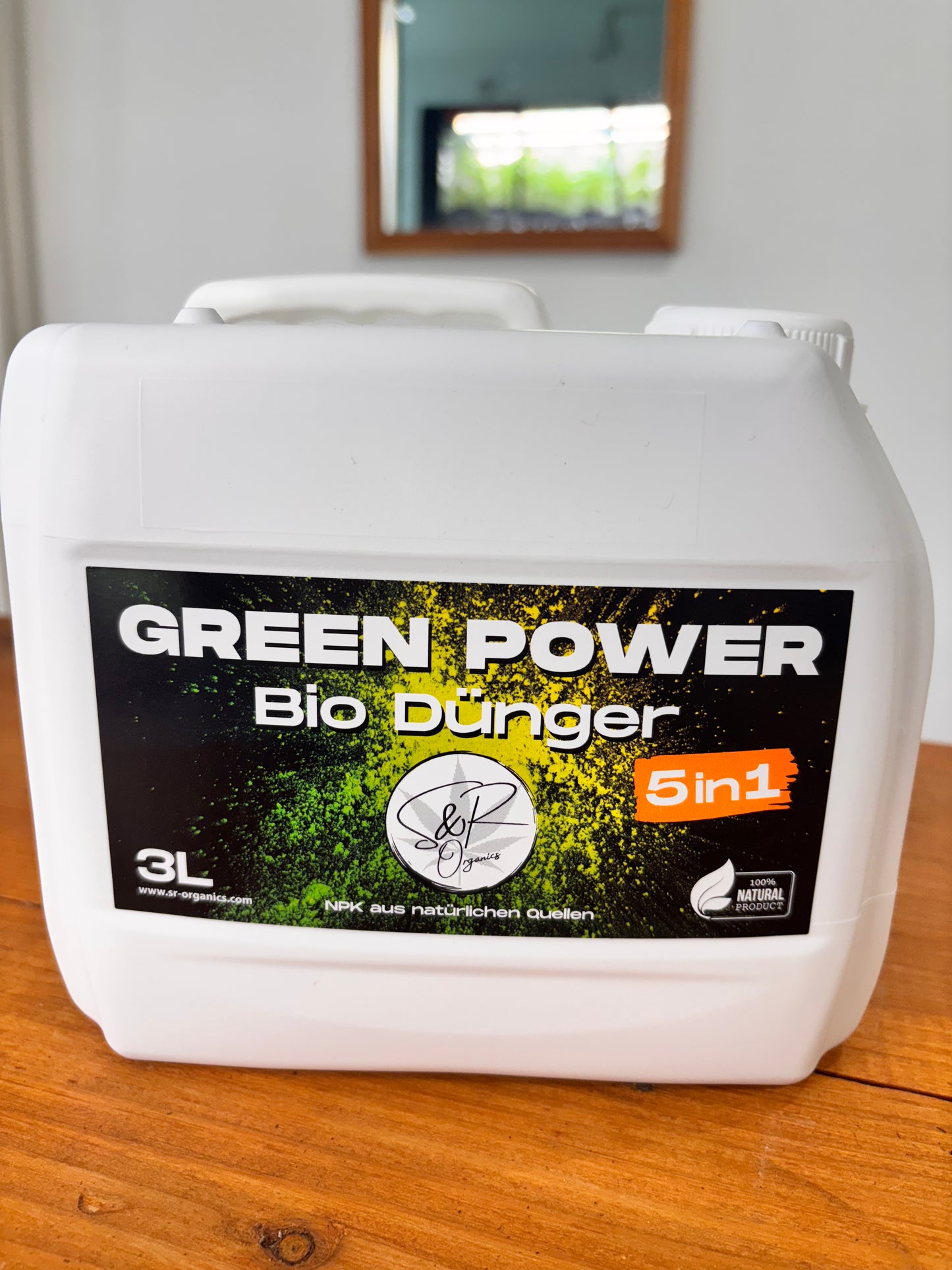 S&R Organics Green Power 5in1 Bio Dünger, 3L